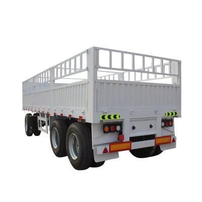 China I beam 3 axles use trailer farm trailer good quality farm tractor farm trailer for sale