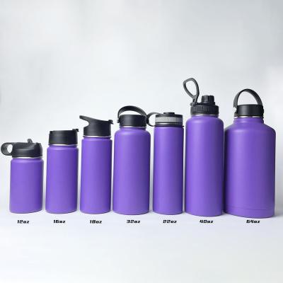 China PORTABLE 304 stainless steel double wall stainless steel large capacity 64OZ thermos water bottle travel vacuum flask for sale