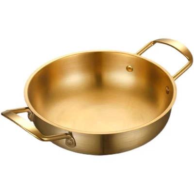 China Sustainable Hot Selling Stainless Steel Big Capacity Cooking Hot Pot Induction Pot Shabu Shabu Hot Pot for sale