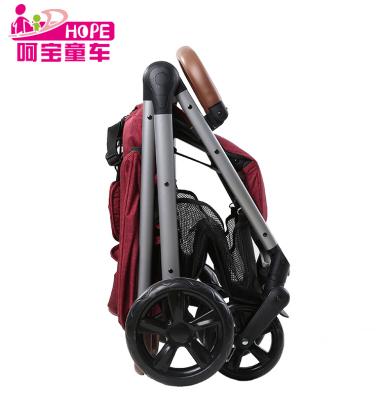 China Best Baby Stroller Easy Folding Easy Folding Baby Stroller Best Walker Best 3 in 1 with Cradle and Carseat for sale