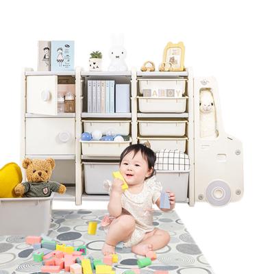 China European Simple Combination Storage Home Organizer, Modern Car Shape Baby Wardrobe for sale