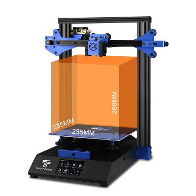 China Resume print TWOTREES Blu-3 v2 3D printer drucker kit impresora fdm printing extruder metal printing machine printers Te koop