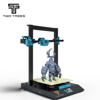 China Resume print TWOTREES prusa I3 upgrade 300x300x400 PEI large size auto magnetic bed metal prusa 3d hot printer for sale