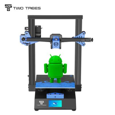 China Resume Printing Automatic Leveling Printer Twotrees Blu-3 v2 3d Printer Professional Large Size 235*235mm Resume 3d Printing Machine zu verkaufen