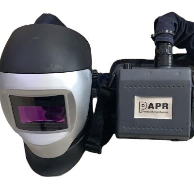 China CE EN12941 PAPR Auto Darkening Welding Helmet With Ventilation Respirators 110X90X11mm for sale