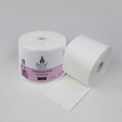 China Child Safe Dry Wiper Wipes Roll Cleaning Roll Paper Cleaning Wet Dry Disposable Cotton Wipes for sale