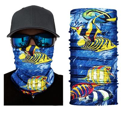 China Popular New Design Sunscreen Digital Printing Seamless Bandana Milk Tube Silk Bandana Fishing Neck Cuff For Sports for sale