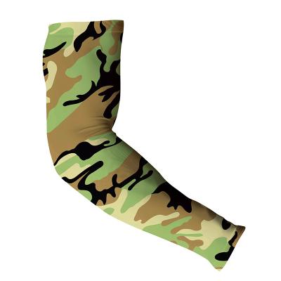 China Breathable Solid Arm Sleeves Men Outdoor Sports UV Protection Excellent Elasticity Running Arm Sleeves for sale