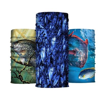 China Outdoor Popular Fishing Cooling Polish Breathable Tubular Seamless Bandanas for sale