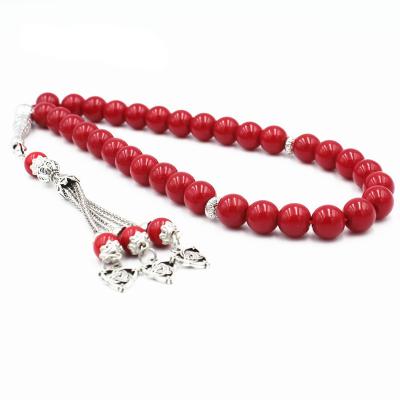 China Religious Hot Sale 33 Muslim Islamic Arab Necklace Bracelet Tasbih Prayer Beads Prayer Beads Religious Gifts for sale