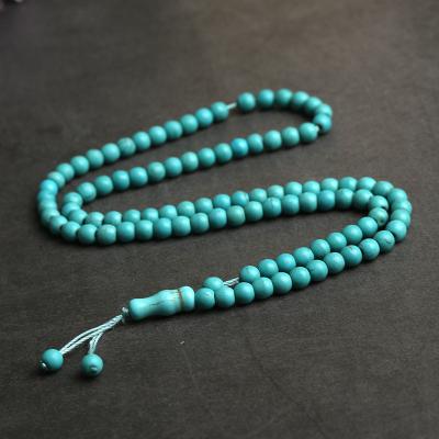 China Turquoise Bracelet 33/99 Religious Prayer Beads Tasbih Beads Arab Islamic Muslim Bracelet Necklace Religious Gifts for sale