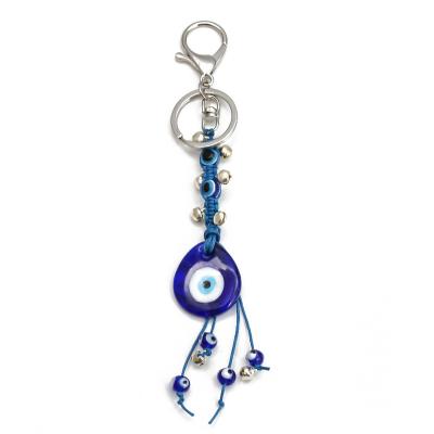 China Lucky Gift hanging amulet health care institute of 2021 evil eye turkish blue cars/bag/phone/key chain ojo evil ornament for sale