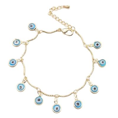 China Evil Eye Temperament Evil Eye Religious Popular Turkish Blue Young Bracelet for sale