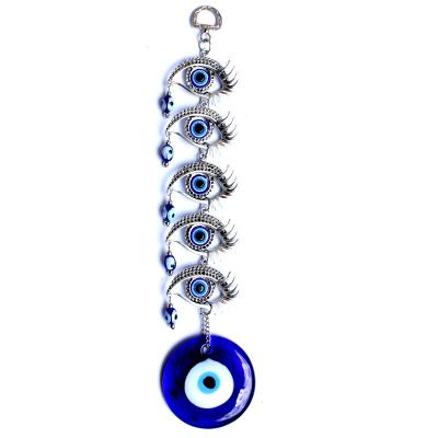 China Traditional Multi Eyed Turkish Hangings of Blue Eyes Door and Window Decorations to Protect for Family for sale