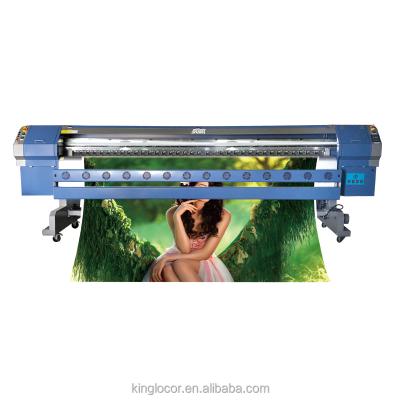 China Outdoor Indoor Outdoor Advertising Billboard Printing Machine 10Ft 3.2M Solvent Printer Inkjet 512i Flex Printer Solvent for sale