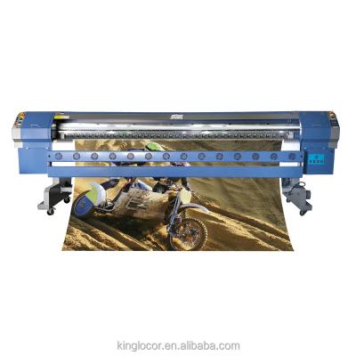 China Indoor Outdoor Wide Format Advertising 10Ft Flex Banner Printer With 512I Solvent Printing Machine 3200Mm Head Indoor for sale