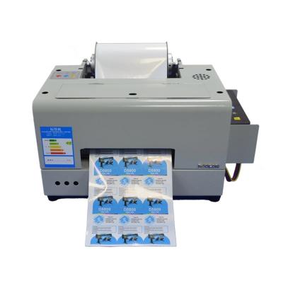 China 6 Color Inkjet Label Printer A4 Roll Printer Roll Label Machine Waterproof PVC Sticker Label Machine for sale