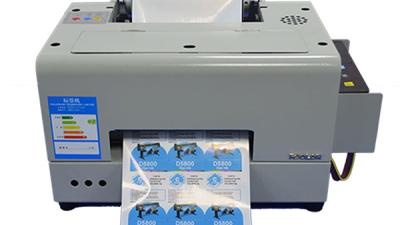 China Color 6 Color 210mm PVC Sticker Label Printer Water Based Label Printer Machine Industrial for sale