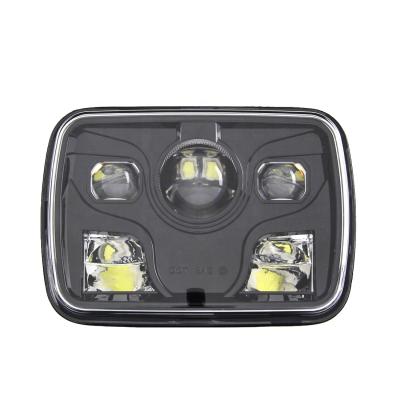 China Wholesale High Quality Diecast DOT Certified 5x7 Inch Aluminum Car Headlights Square Led Headlights for sale