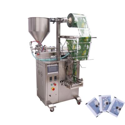 China HZPK Automatic Multifunctional Food Tomato Sauce Packing Rack Up Pouch Satchet Water Seal Packing And Filling Machine for sale