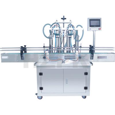 China HZPK HZGY1000-4 Automatic Customized Food Perfume Oil Soda Wine Beverage Water Bottles Bags Four Heads Cream Liquid Filling Machine for sale