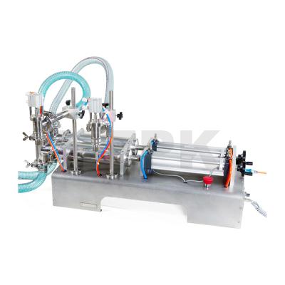 China HZPK G2WYD100 Semi-automatic Small Bottle Food Filling Machine Liquid Filling Machine Cheap Price for sale