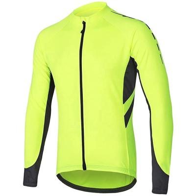 China High Quality Breathable Cycling Shirt Men's Long Sleeve Cycling Tank Top For Outdoor Sports Use Jacket for sale