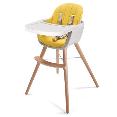 China Durable Beech Wood Baby Dining Chair Wooden Kid Umpire Chair for sale