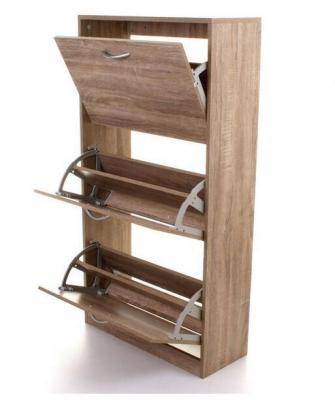 China Bedroom Furniture Rotating Wooden Shoe Rack Shoe Rack Cabinet for sale