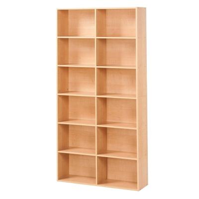 China MDF Bookshelf Display Rack Shelf Multifunctional Solid Wood Multi-Functional School Furniture for sale