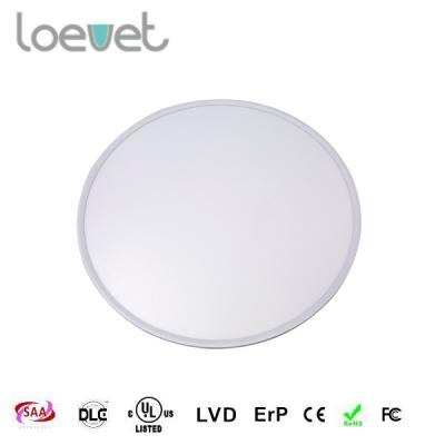 China Indoor 48w 60w 80w Round LED Panel Light SMD2835 Office Flat Ceiling Light for sale