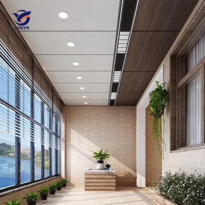 China Interior modern commercial building stainless steel honeycomb panel ceiling cladding for sale