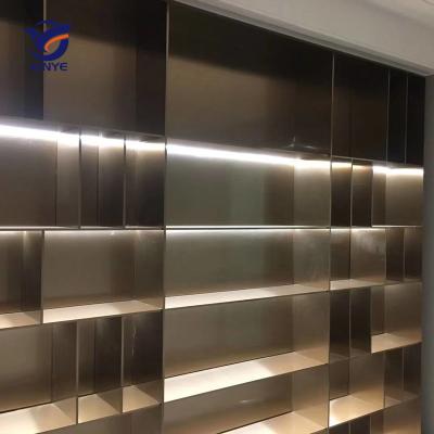 China Modern Decorative Convertible Stainless Steel Living Room Wardrobe for sale