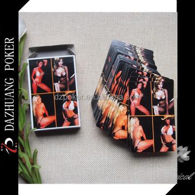 China paper BIKINI GIRL SEXY GAME CARDS for sale