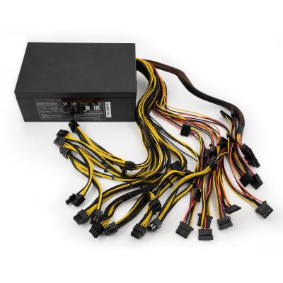 China ATX 1600W 1800W 2000W Switching Power Supply Desktop PSU Mining Board Power Supply 2000W for 8 Gpu power supply for sale