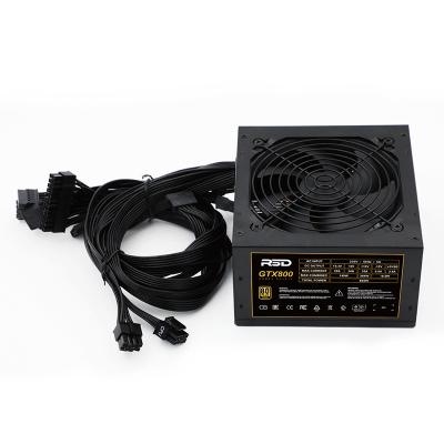 China The PSU desktop power supply change power supply from desktop PSU power supply. Power Supply 800W 12Cm 800W Atx Fan Size for sale