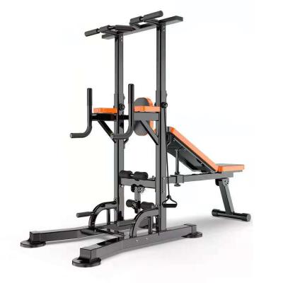 China Universal PT-2301 Power Tower Pull Up Bar Equipment Pull Up Body Enhancement Commercial Home Fitness Equipment for sale