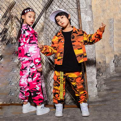 China from above & Tees Hip Hop Dance Performance Costume Girls Jazz Dance Costumes For Kids for sale