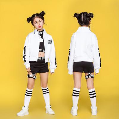 China from above & Tees Girls Hip Hop Dance Wear Street Dance Wear Girls Dancewear Stage Hip Hop Costume for sale