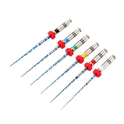 China Nickel Titanium Rotary Endodontic Files , High Torque Strength Vortex Blue Rotary Files for sale