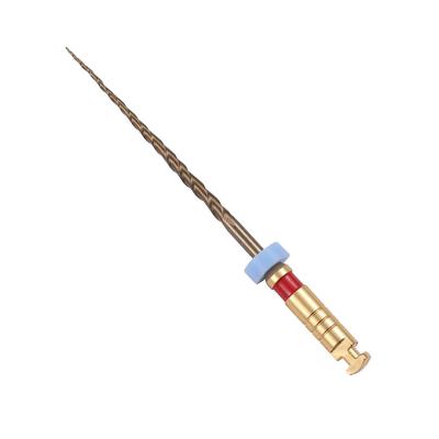 China Two File Gold M Wire Endodontic Files More Flexibility With Cyclic Fatigue Resistance,Size M2 for sale