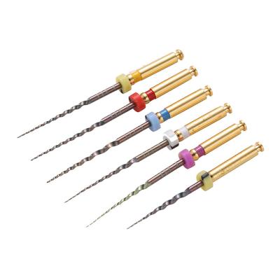 China SX - F3 cm - ficheros Titanium del níquel colorido del alambre usados en el tratamiento de la endodoncia en venta