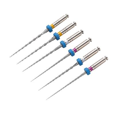 China L21 / 25 / 31mm Endo Motor Files For Dental Root Canal Assorted Size CE Listed for sale