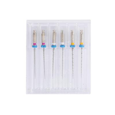 China NITI M2 Endodontic Rotary Files 4pcs , High Flexibility Nickel Titanium Files for sale