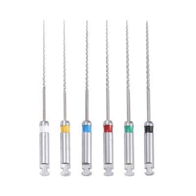 China Multi Size Root Canal Files Niti Endodontic Reamer Flexible For Expand Root Canal for sale