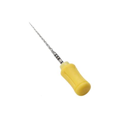 China F4 Yellow NITI Rotary Hand Files , Dental Material Instruments In Endodontics for sale