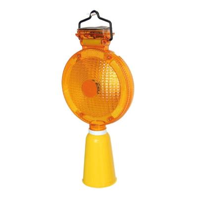 China Road Works Construction Road Safety Hot Sale Flashing Solar Powered Warning Light for sale