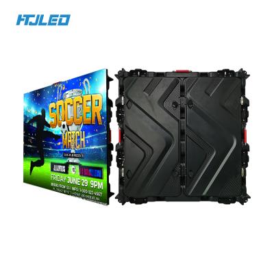 China Outdoor Advertising HTJ LED P6 LED Video LED Display Fixed Panel Advertising Outdoor Outdoor TV Screen Wall Screen for sale