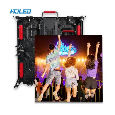 China Events HTJLED P3.91 LED Video Wall LED Advertising Screen TV Screen Rental Outdoor Stage Rental Advertising Billboard for sale