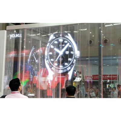 China Glass wall; Shopping mall screen mall the new transparent LED LED display indoor LED video wall glass transparent screen for sale